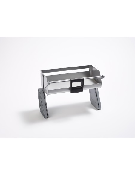 500mm Kessebohmer iMove Grey Kitchen Wall Pull Down Single Shelf KIMOVE500SG