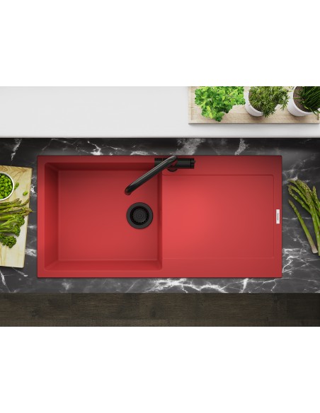 Clearwater 90mm Waste Plug Kitchen Sink Basket Strainer Matt Black W90MB OR W90OMB + Overflow