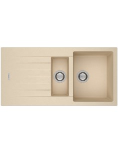 Clearwater Tivoli D150 Moonstone Granite Kitchen Sink Waste TIVD150MO 2
