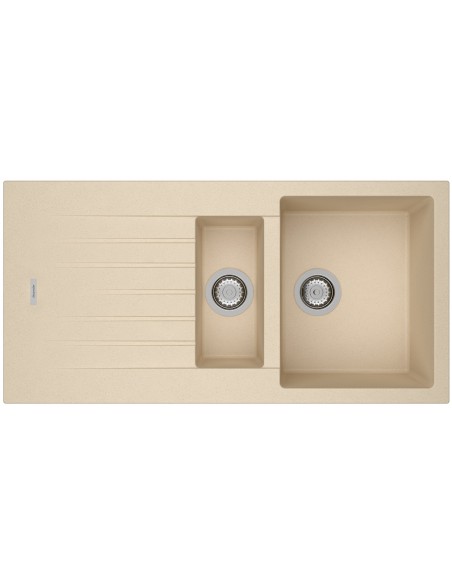 Clearwater Tivoli D150 Moonstone Granite Kitchen Sink Waste TIVD150MO
