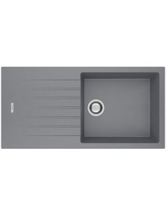 Clearwater Tivoli Kitchen Sink Croma Quarsil Granite 1.0 Bowl Waste  TIVD100LCR 2