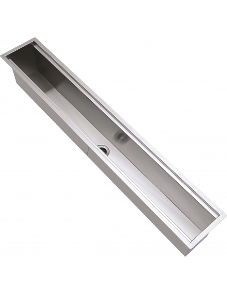 1200mm Trough Kitchen Sink 1.2mm Stainless-Steel Champagne Accessory AC-CHAN/1200