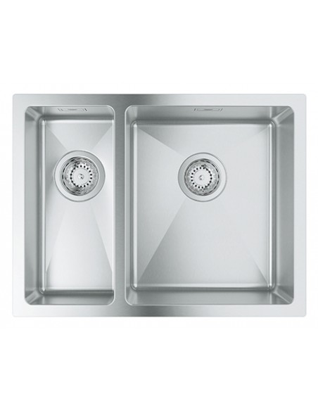 Grohe K700 Kitchen Sink 595 x 450mm 1.5 Inset / Under Stainless Steel  31576SD1