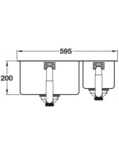Grohe K700 Kitchen Sink 595 x 450mm 1.5 Inset / Under Stainless Steel  31576SD1