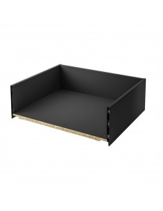 200mm Blum Legrabox Space-Twin Pull-Out Carbon Black Drawers Door Fix 2
