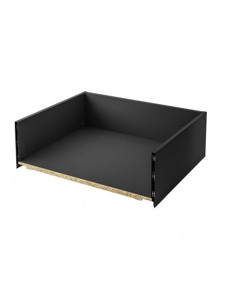 200mm Blum Legrabox Space-Twin Pull-Out Carbon Black Drawers Door Fix