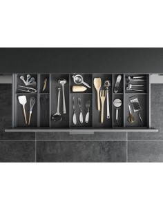 Ambia-Line Utensil Insert 200mm Orion Grey 500mm Depth 2