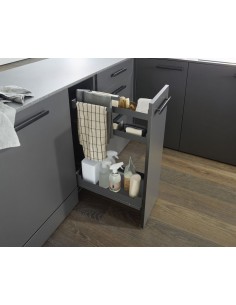 300mm Peka Pinello Towel Rail & Pull-Out + Legrabox Blumotion Runners BS30TOWEL