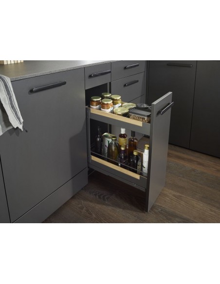 300mm Peka Pinello Tip-On Cargo Legrabox Base Pull-Out Push-To-Open