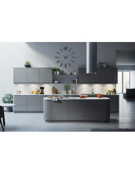Avanti Opus Dust Grey Gloss Kitchen Doors 22mm J Pull