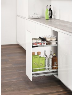 400mm Kessebohmer Kitchen Pull-Out Base Storage Style Dispensa KASBP400SC