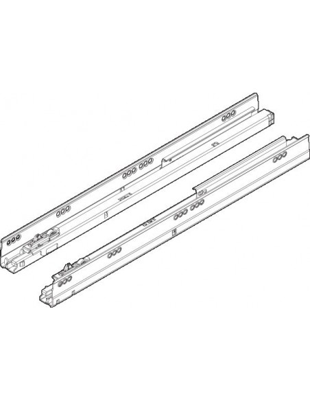 Blum Tandembox Drawer Runners 50kg 450mm Depth Blumotion Pair 579.4501APRB