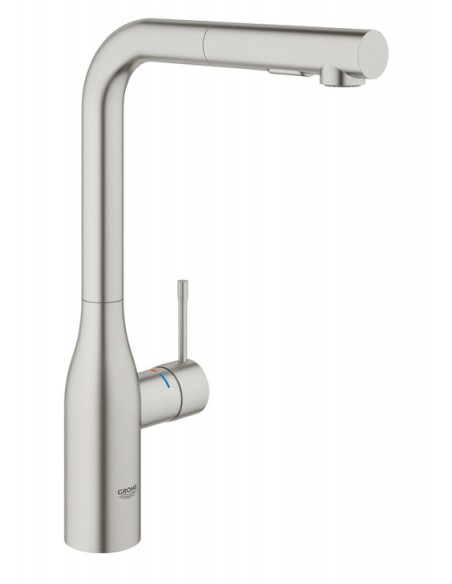 Grohe Essence Spray Tap Supersteel, 30270DC0 Pull out spray