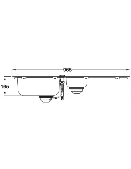 Grohe K200 Kitchen Sink 1.5 Bowl Polished Steel 31564SD1 57040490