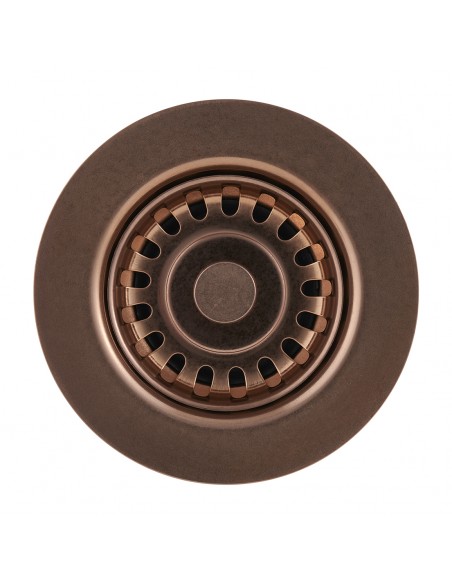 60mm Regency Copper Strainer Waste Kitchen Sink Plug 85mm Flange WRPRC