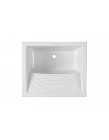 Thomas Denby Laundry CLL Kitchen Sink Ceramic White 750x645mm Sit On CLL