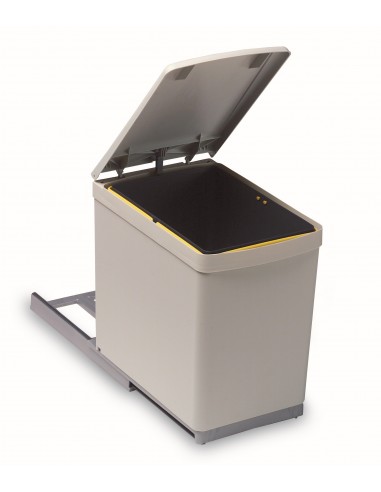 Gollinucci Auto Opening Waste Lid Bin Kitchen Min 300mm 16L Single 280GY
