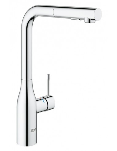 Grohe 30270 Chrome, Pull Out Spray Single side lever, the mixer tap
