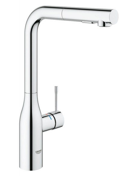 Grohe 30270 Chrome, Pull Out Spray Single side lever, the mixer tap