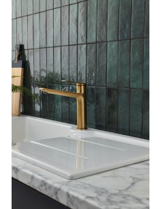 Brushed Brass Lavant Kitchen Tap 2