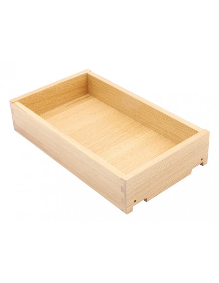 Solid Oak Dovetail Drawers 185mm High