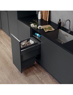 400mm Kitchen Waste Bin VS Envi Space XX Pro Single 44L 50344341