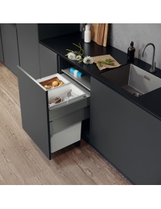 600mm Kitchen Waste Bin VS Envi Space XX Pro 88L 515 Depth 50344554
