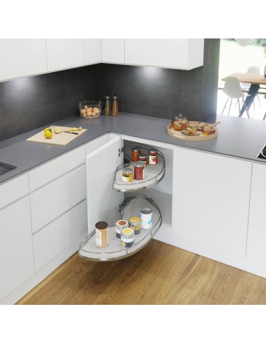 900mm VS Cornerstone Maxx White Pull Out Kitchen Corner 54202292/3 Vauth Sagel