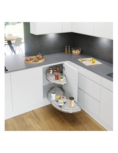 600mm VS Cornerstone Maxx White Pull Out Kitchen Storage Vauth Sagel 54202296/7