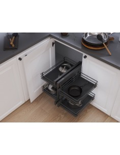 900mm VS COR Flex Premea Lava Kitchen Corner Vauth Sagel Pull Out   54829423