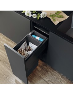 400mm VS Envi Space XX Pro Waste Bin 33L 476mm depth 50344311