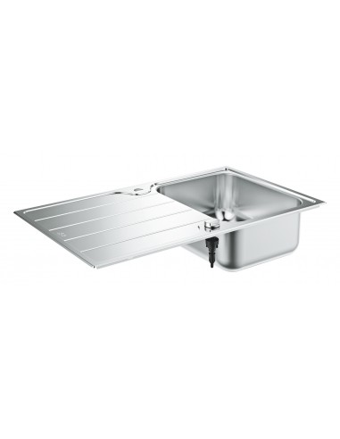 Grohe K500 Kitchen Sink 1.0 Bowl Stainless Steel Reversible 57040430