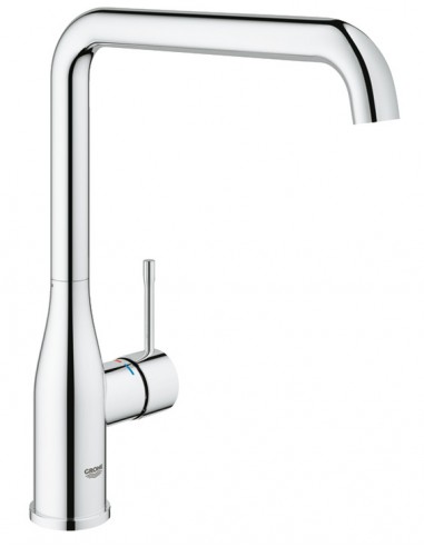 Grohe Essence, Polished Chrome Kitchen tap, 30269 000, Swivel SPout, Five year Grohe warranty