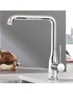 Grohe Essence, Polished Chrome Kitchen tap, 30269 000, Swivel SPout, Five year Grohe warranty 2