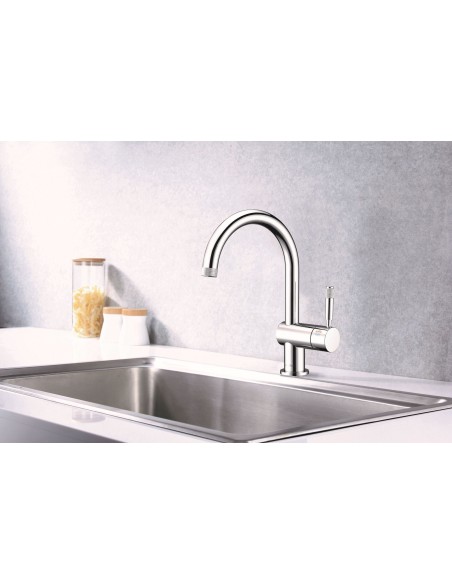 Clearwater Hotshot 2 Filterest Cold drinking & Hot Water tap, brushed