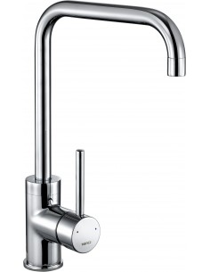 Cascata Square Kitchen Tap Single Lever Mixer Chrome 1810 CAS/01/CH