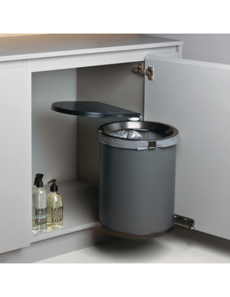 Peka Mullboy 2 Kitchen Waste Bin Auto Opening Lid 25L 450mm Hinged  200.0047.43AN