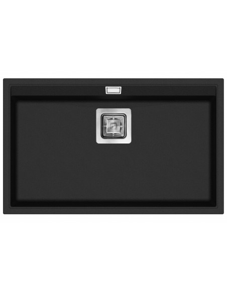 Clearwater Capri Slate Kitchen Sink, Large Single Bowl, 740 x 455mm