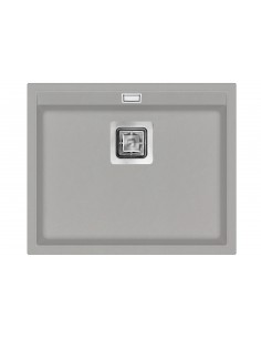 Clearwater Capri Fossil Kitchen Sink, Large Single Bowl, 555 x 455mm