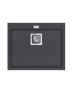 Clearwater Capri SLATE Kitchen Sink, Large Single Bowl, 555 x 455mm