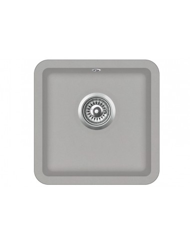 Clearwater Square granite kitchen sink 380 x 380mm Fossil