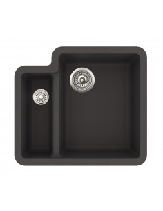 Slate Quarex 1.5 Bowl Kitchen Sink, N150 Nova, Inset or undermount, hardwearing granite 2