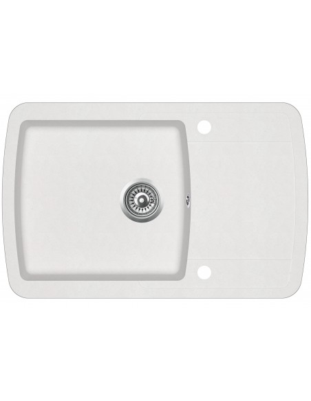Clearwater Gemini Kitchen Sink Blizzard 1.0 Granite Compact Reversible GEMD100SBL