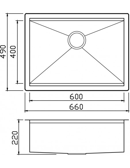 Clearwater Stark Smart Kitchen Sink 1.0 Inset/Undermount SKS003