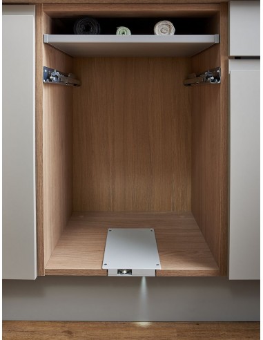 600mm ECO Top Waste Bin, Blum Softclosing, Door Fix 80L