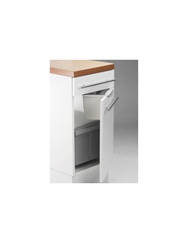 Ninka Kitchen BioBin Waste Container Tub & Lid Fit Anywhere! 50247990