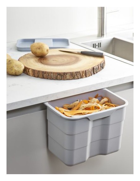 Ninka Kitchen BioBin Waste Container Tub & Lid Fit Anywhere! 50247990