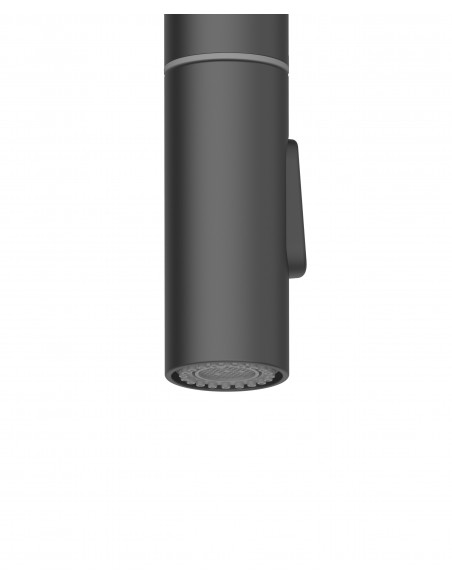 Clearwater Topaz Kitchen Spray Tapm Matt Black, Pull out Spray hose, TOP30MB