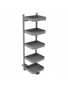 Sige Pro Line Tall Swing Out Larder, Suits 600mm Tall Kitchen Cabinets, Soft Closing 2