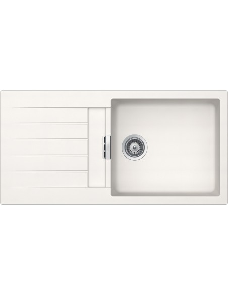 Schock Signus D100L Polaris Cristadur Granite Kitchen Sink & Waste Kit